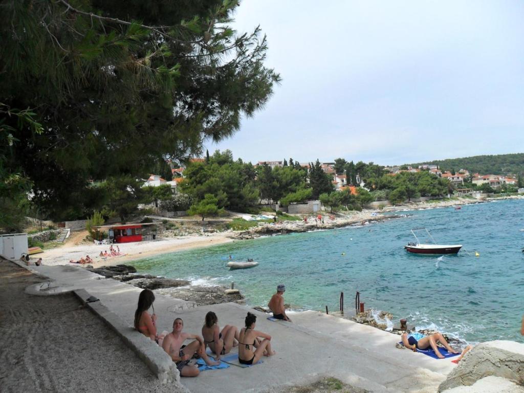 Apartment In Okrug Gornji With Seaview, Balcony, Air Condition, Wifi Trogir Exterior foto